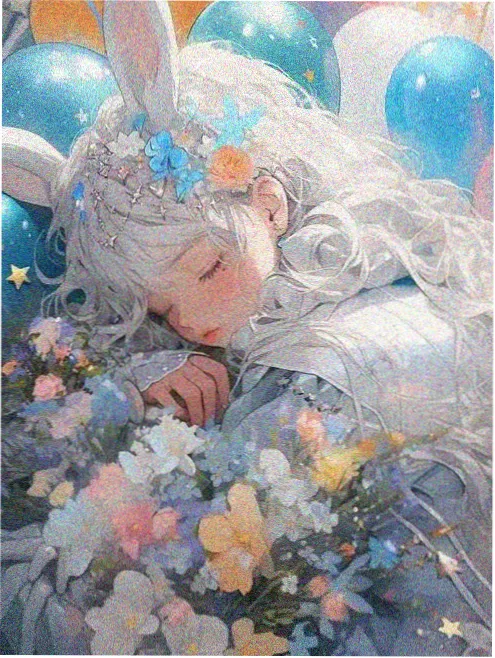 红丝绒女生动漫头像